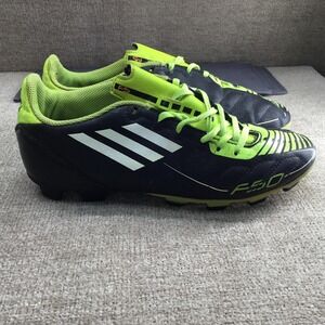 Adidas F5 TRX Soccer Cleats Shoes Mens Size 5.5 Black Green Firm Ground U44279